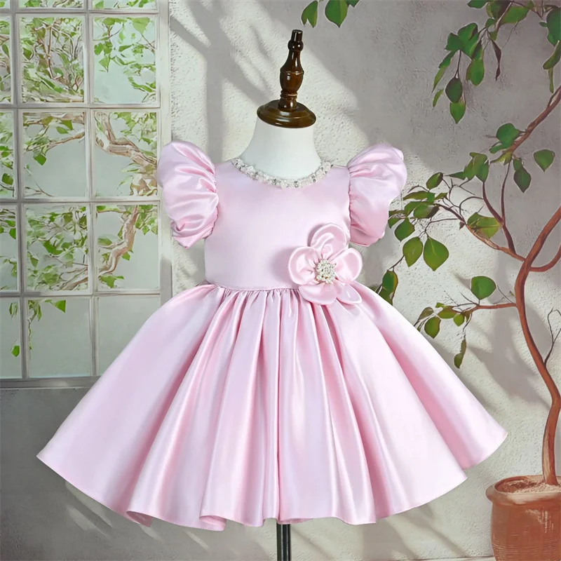 robe-de-princesse-en-satin-avec-perles-et-fleurs-pour-bebe-et-enfant-robe-de-premiere-communion-robe-de-bal-robe-de-fete-de-mariage-robe-d'anniversaire-robe-de-spectacle