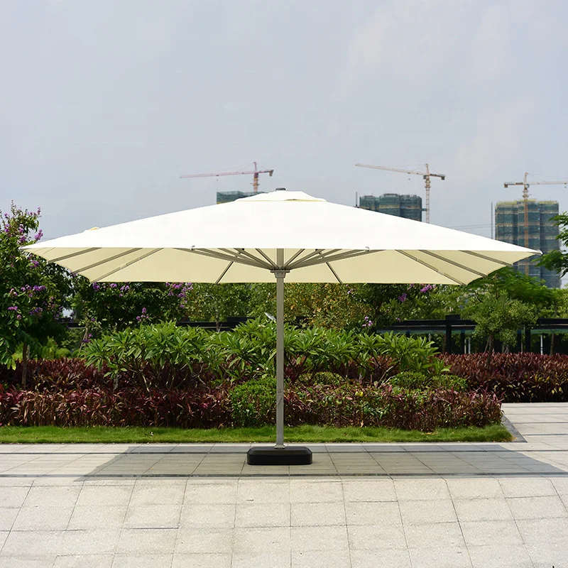 L Big Size Heavy Duty Large Garden Outdoor Umbrella Large Patio Parasol 4M 5M Wholesale Supplier