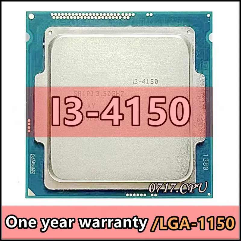 i3-4150 i3 4150 SR1PJ 3.5 GHz Dual-Core Quad-Thread CPU Processor 3M 54W LGA 1150