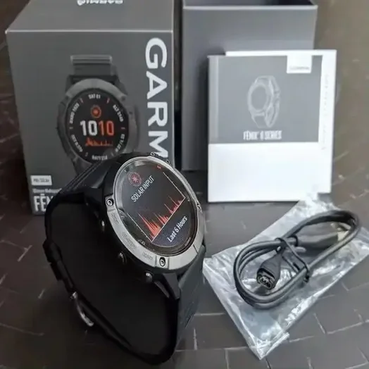 

GARMIN Fenix 6X 6s Professional Solar Edition Sapphire Multi-Sport Global Positioning System Watch Black - Buy 3 Get 1 Free!