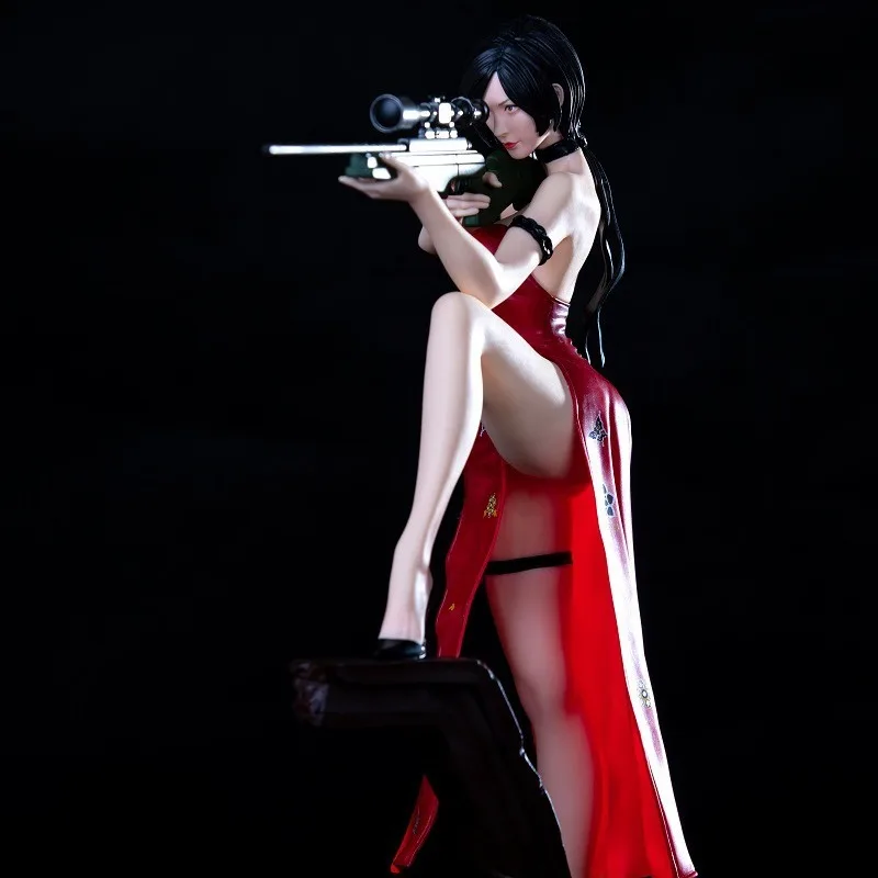 

34Cm Ada Wong Biohazard Girls Toy Anime PVC Action Figure Toy Game Action Figures Collectible Model Doll Gift