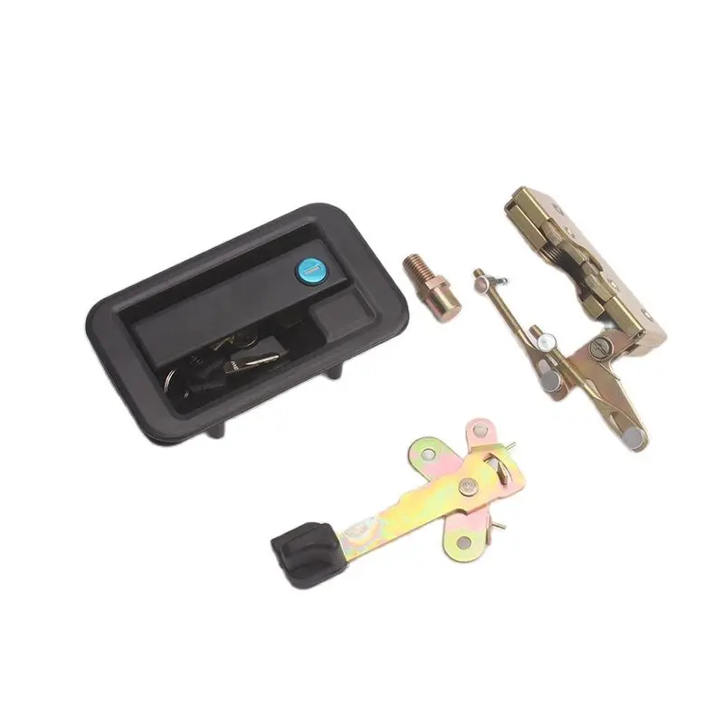 

Excavator accessories for Yuchai YC85-8/6 YC135 door lock assembly, lock block outer/inner handle