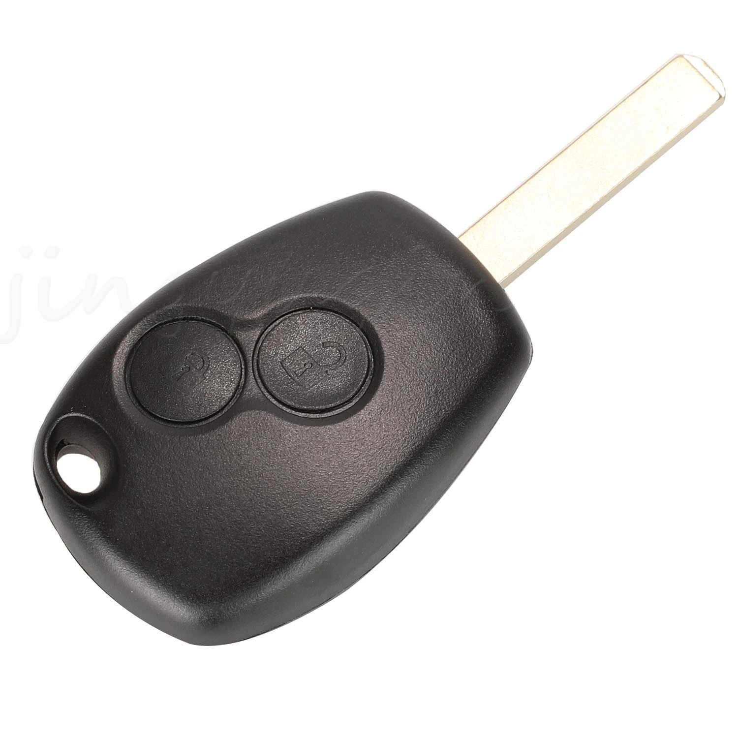 jingyuqin Remote Car Key For Renault Duster Modus Clio Twingo Dacia Logan Sandero With 433/434Mhz Chip PCF7946 & Uncut VA2 Blade