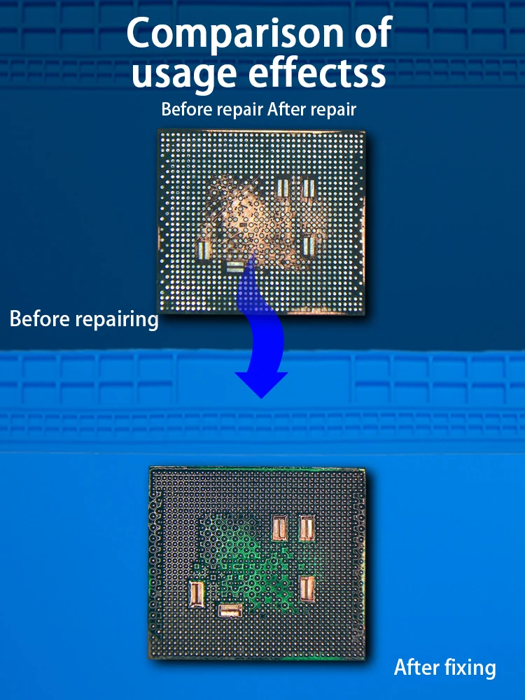 JTX masque à souder réparation huile verte Net UV masque à souder Kit d'encre pour IP MTK Qualcomm Hisilicon SAM série CPU IC puce BGA Reballing