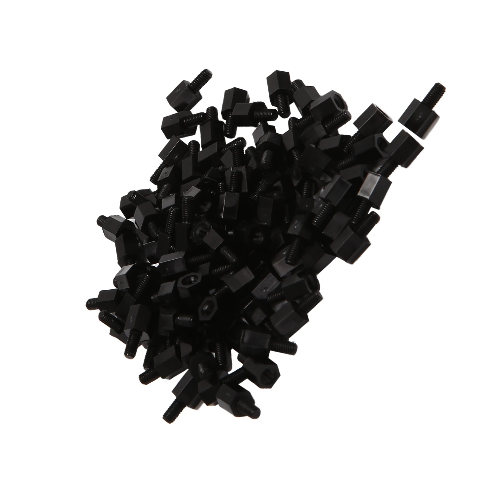 100 шт. нейлоновая прокладка M3, шестигранная стойка, шестигранные прокладки, стойки, ассорти, комплект для материнской платы, ГОРЯЧАЯ!