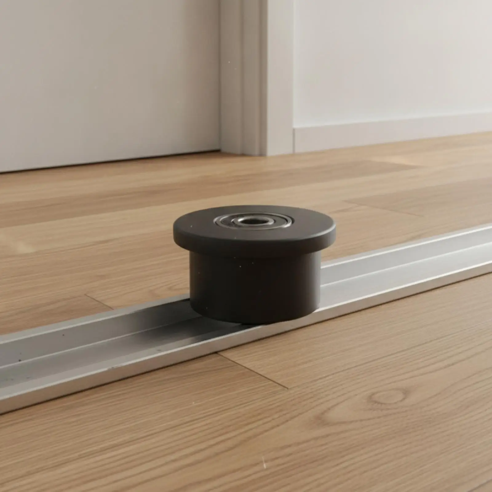 Pulley Wheel with Bearing Effortless Track Guide Wheel with Bore Low-Friction Sliding Door Pulley for Window, Home Gym