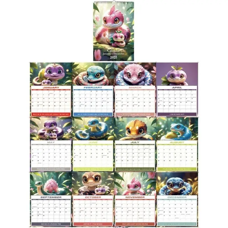 

2025 Wall Hanging Monthly Calendar Planner for Daily Monthly Planning Scheduling