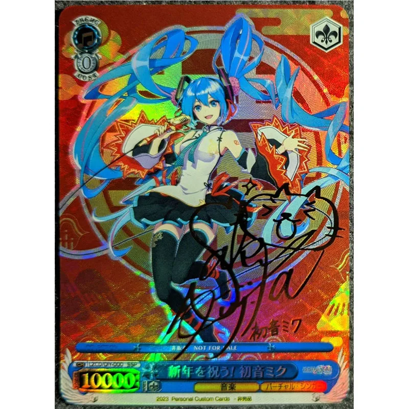 Anime Weiss Schwarz DIY ACG Collectible Cards Christmas Birthday Gifts Hatsune Miku Sakura Lillie Matou Boys Play Toys