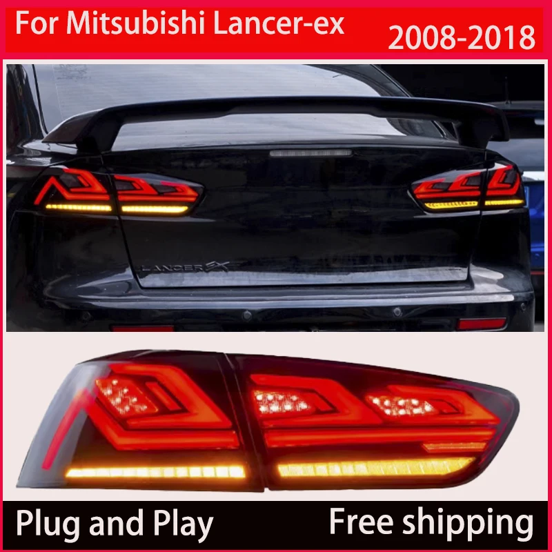 For Mitsubishi Lancer-ex LED taillight components 2008-2018 DRL signal lights sequential turn signal automotive parts