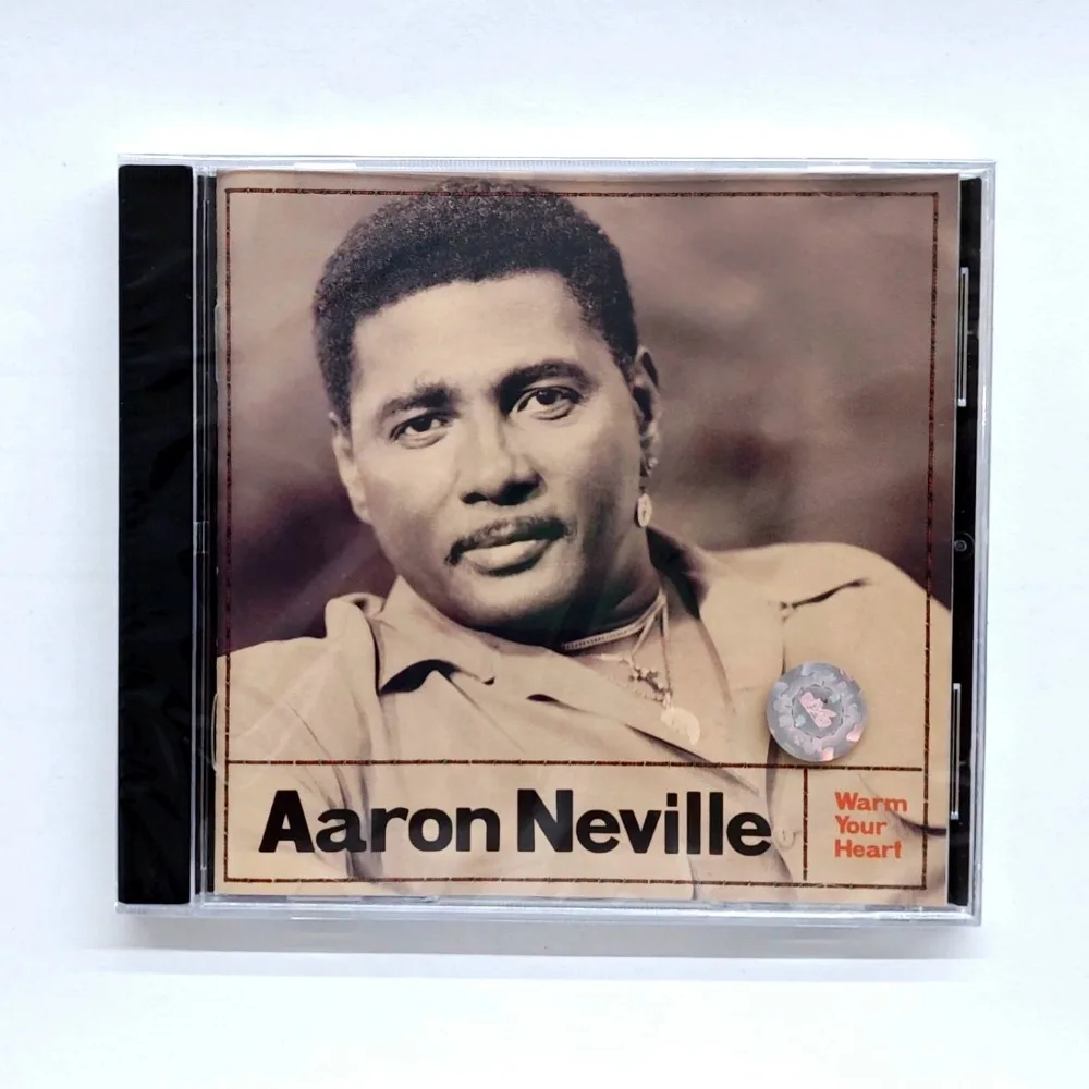 CD Aaron Neville Warm Your Heart - Baladas Iconic Soulful R&B - Voces suaves y aterciopelados para amantes de la música y coleccionistas