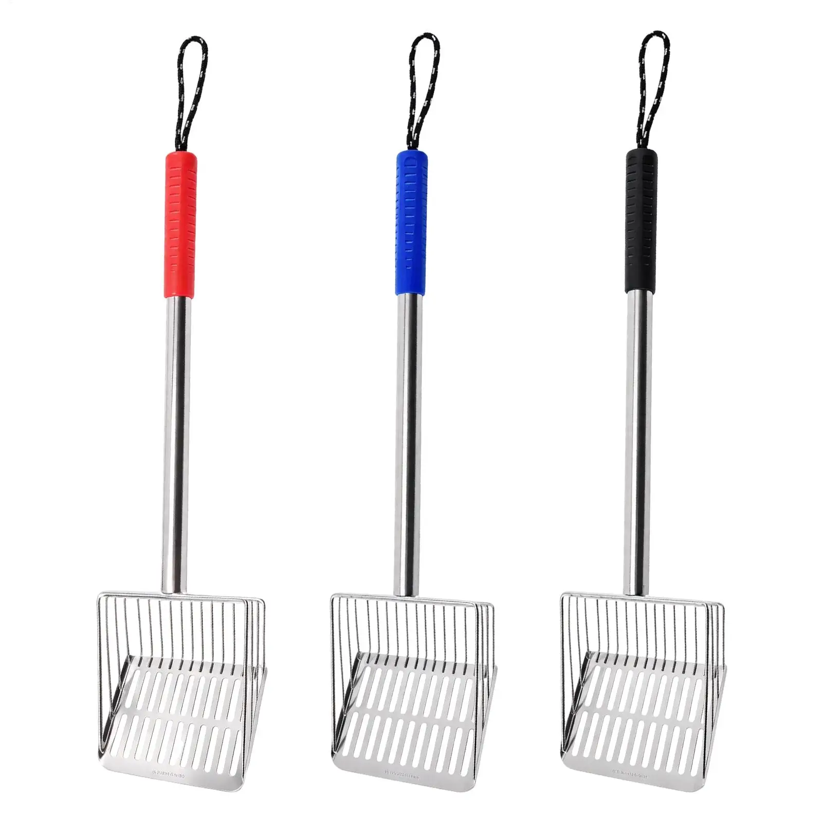 Coal Ash Sifter Hollow Out Fire Pit Sifter Tools With Long Handle Fireplace Shovel For Outdoor Garden Camping Backyard BBQ Grill