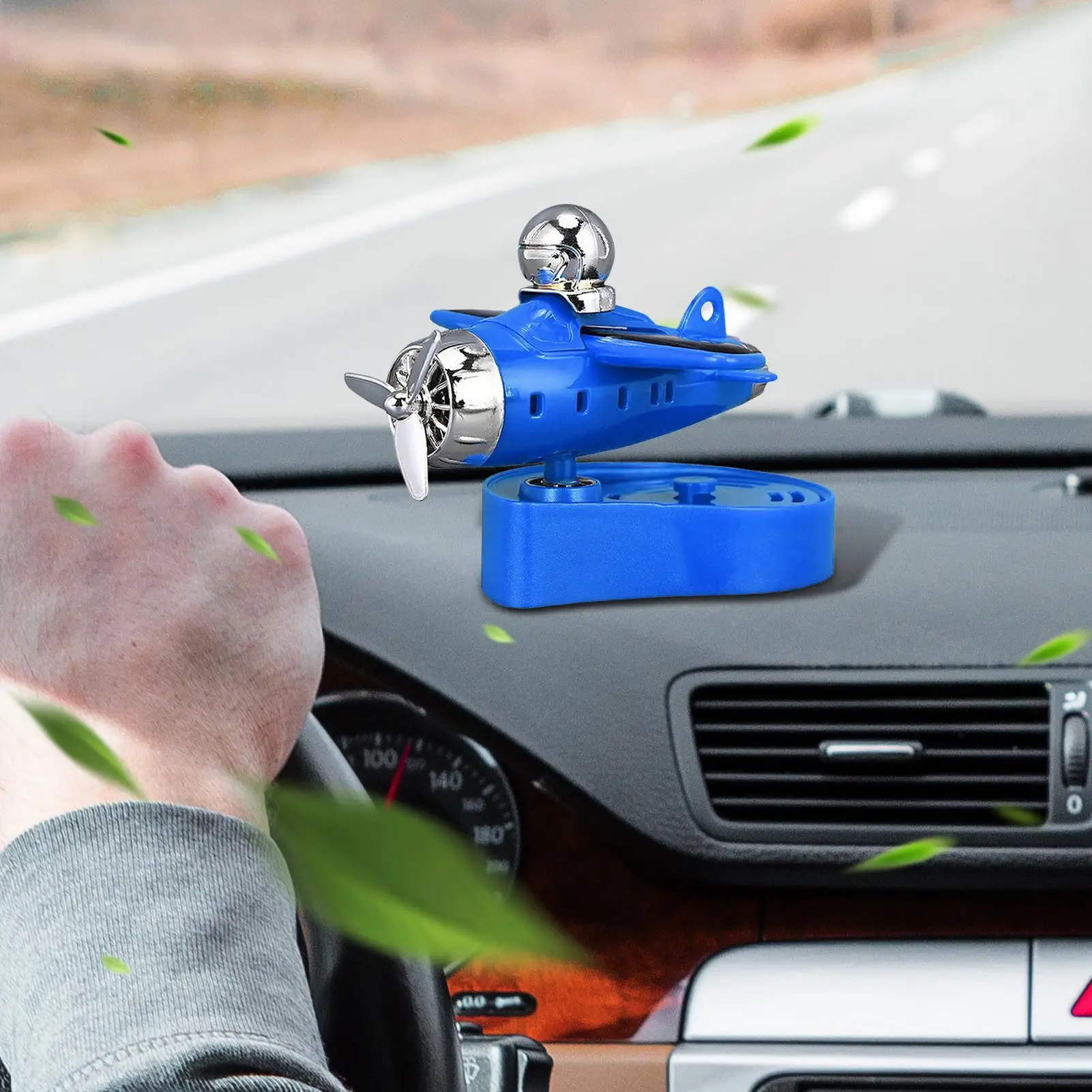 

Car Air Freshener Solar Car Diffuser Plane Air Freshener Vehicle Accessories Aromatherapy Odor Eliminator For Driver RV SUV
