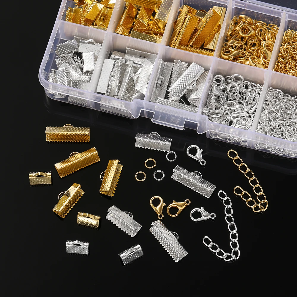 10 Grids Alloy Accessories Set for Jewelry Making
