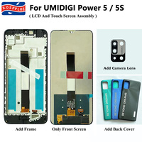 Tested For UMIDIGI Power 5S LCD Display + Touch Screen Replacement For UMIDIGI Power 5 LCD Optionally Add Frame Back Cover