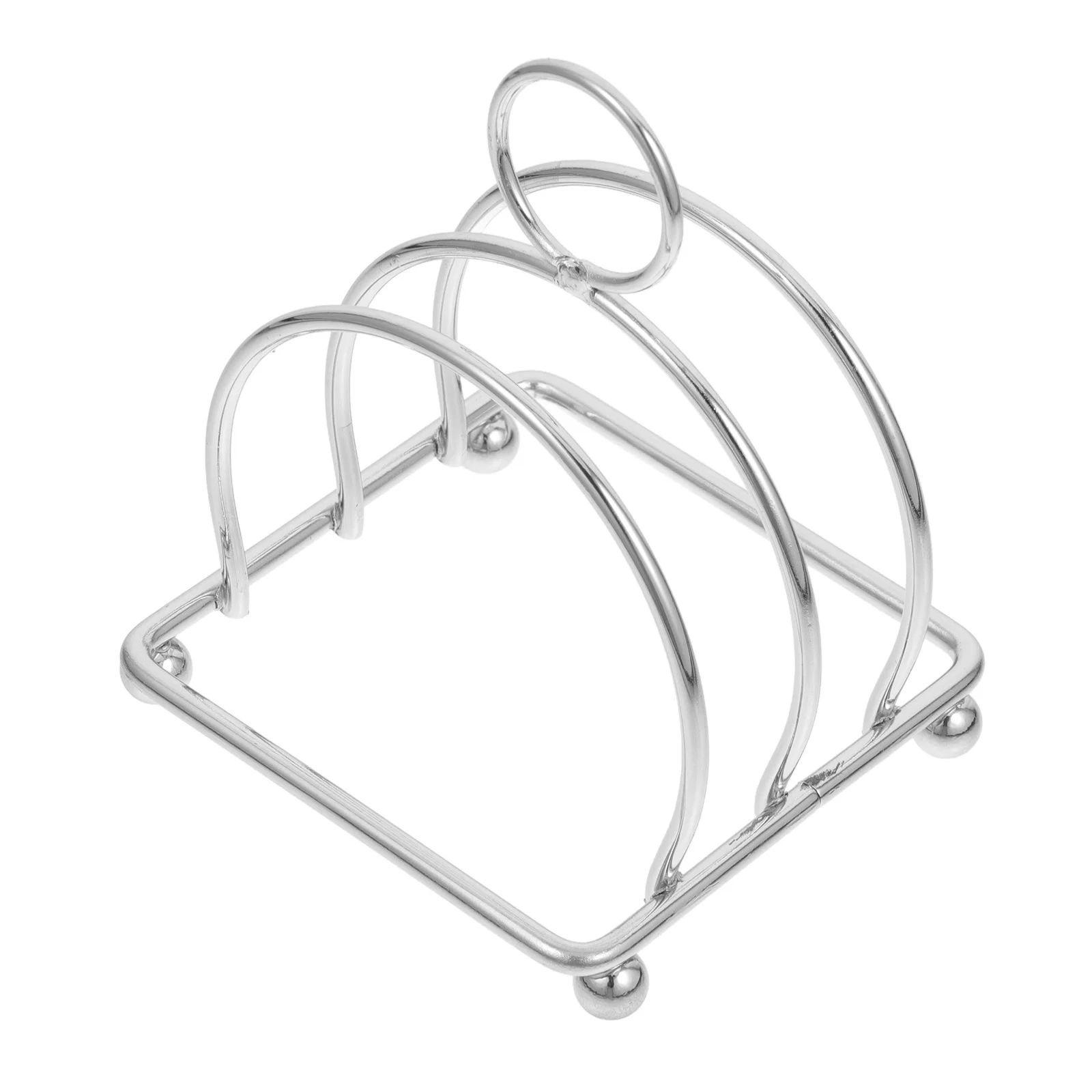 

Multifunctional Stainless Steel Bread Toast Divider Organizer Kitchen Storage Rack For Bread Toast Slices Reusable Metal