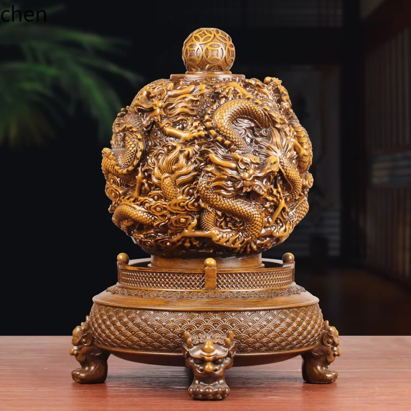 Xianglong Nine Turns of the Universe Tripod Ornament Living Room Entrance Boss Office Company Store Opening Gift