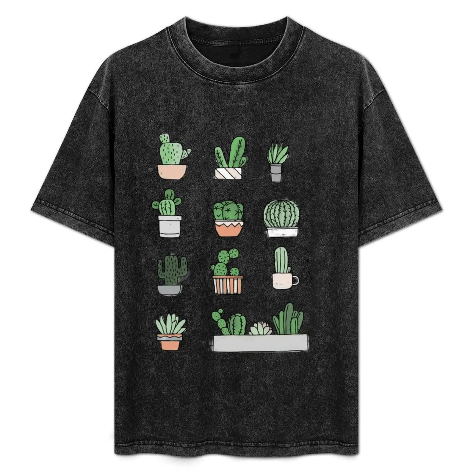 

Cactus T-Shirt Casual Graphic Print Tee