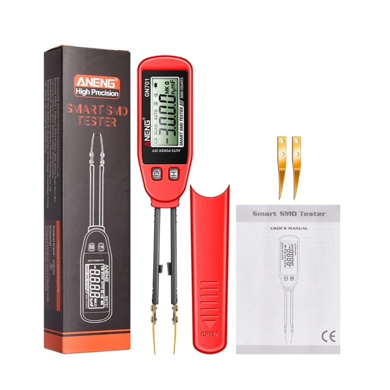 

Digital Tweezers SMDTester Electrical Multimeter Resistance Capacitance