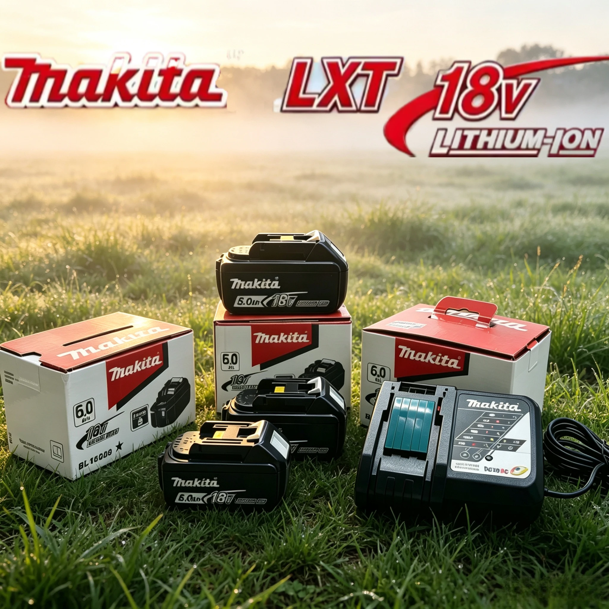 

Makita 5.0Ah/6.0Ah 18V Cordless Power Battery Pack, Compatible with Makita BL Series Gardening Electric Tools