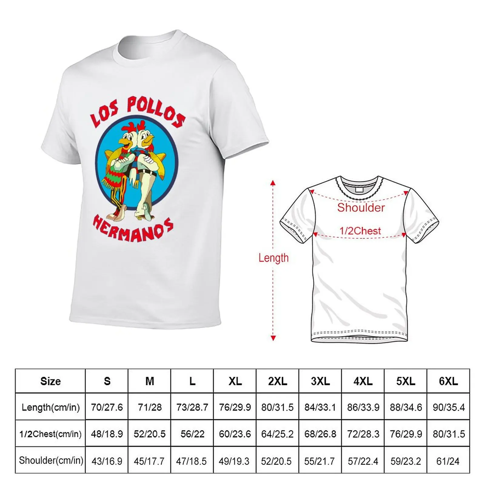 Los Pollos Hermanos T-Shirt Festival Short Sleeve T-Shirt
