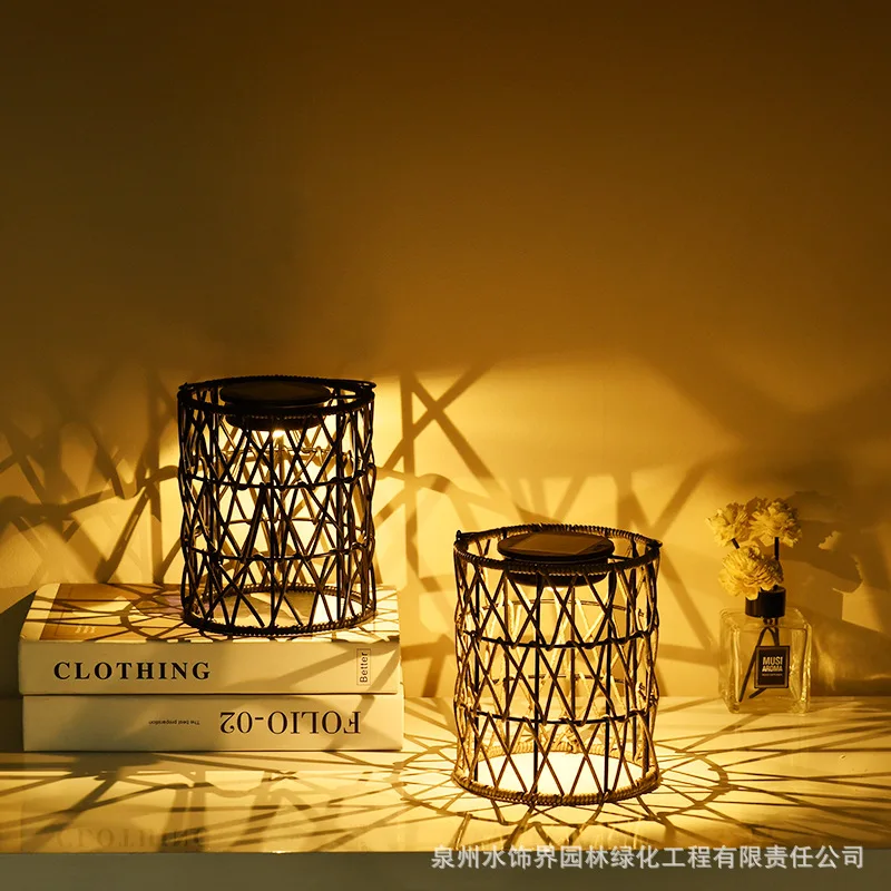 

Lawn Light Outdoor Waterproof Rattan Landscape Garden Villa Homestay Decorative Ambient Light