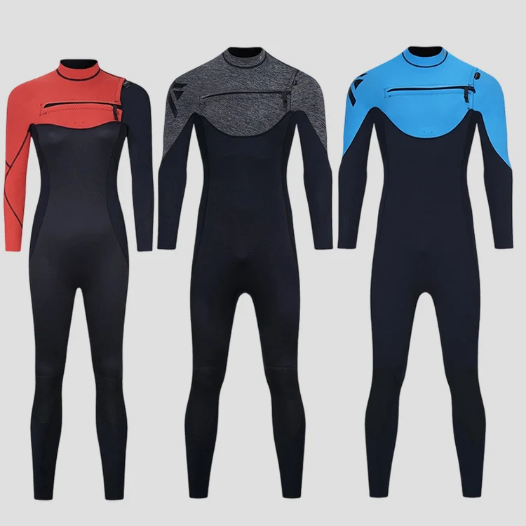 SBART-traje de neopreno de 2/3MM con cremallera en el pecho para hombre y mujer, traje de buceo personalizado de 1,5 MM, 3MM, 4/3 y 5MM, trajes húmedos para surfear