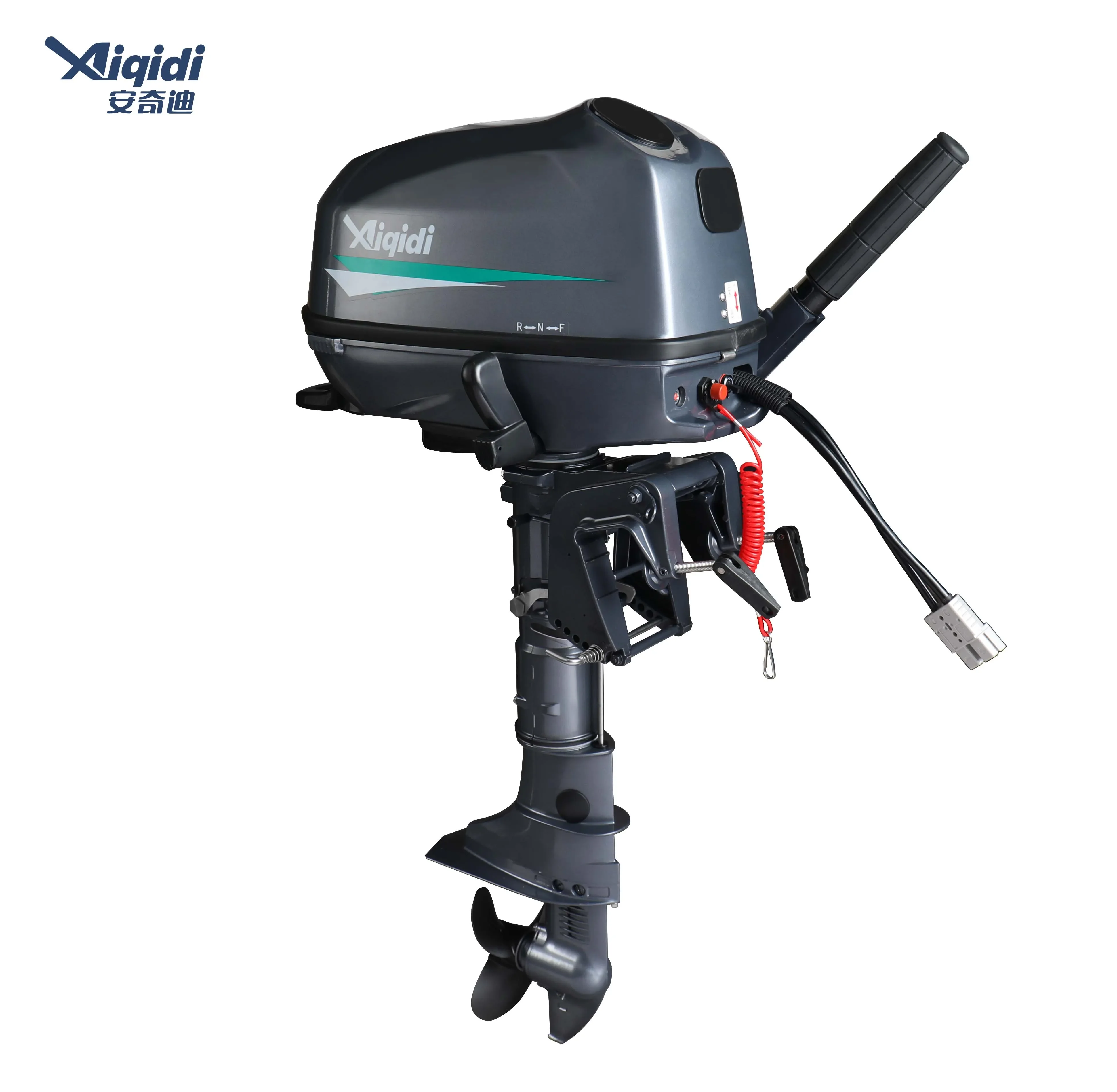 AIQIDI 7HP 48V Electric Boat Motor E7 Portable Electric Power Water Cooling Outboard Engine