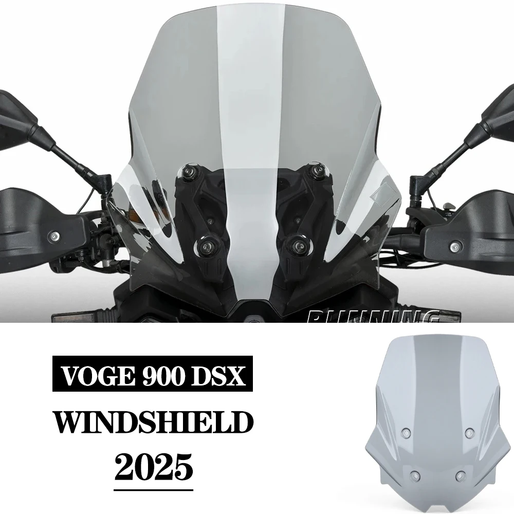 

Touring Visor Screen Tall Windshields Case Upper Windscreen Wind Deflector Fairing Cover 2024 2025 For Voge 900 DSX