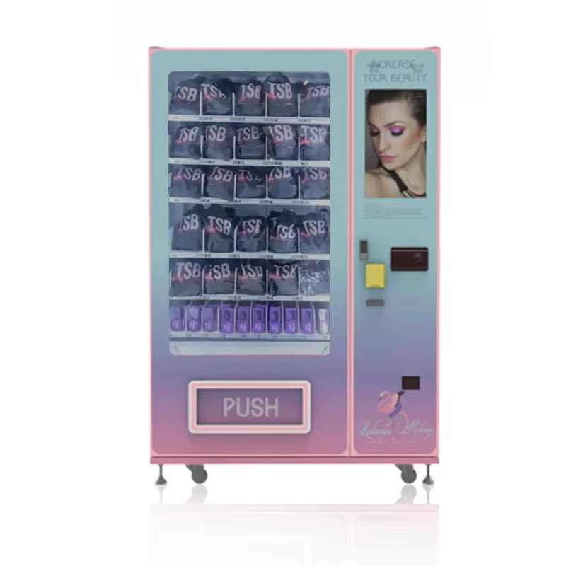 

Makeup Beauty Cosmetics Vending Machine for Automatic Retail Card Reader Customized Smart Vending Machine for Shopping Mall