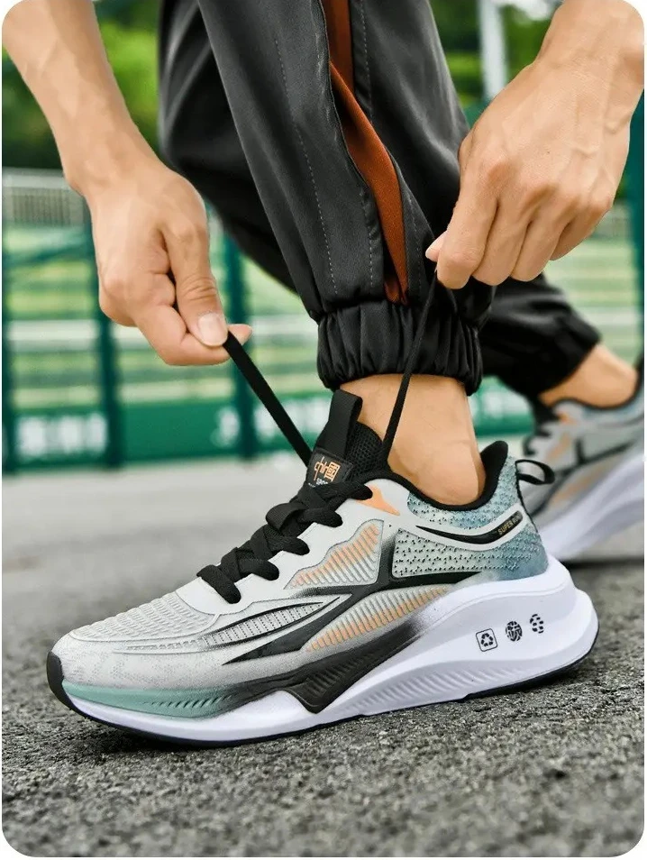 2025 أحذية رياضية كاجوال للرجال أحذية رياضية خفيفة الوزن قابلة للتنفس أحذية ركض شبكية خارجية أحذية رياضية للركض والمشي #4