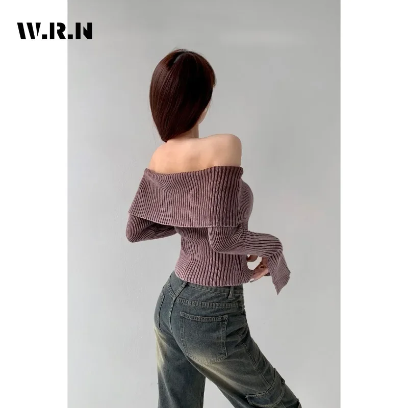 2024 Spring Club Style Hotsweet Solid Color Knitting Long Sleeve Cardigans Women Casual Zipper Female Slim Autumn Sexy Sweater