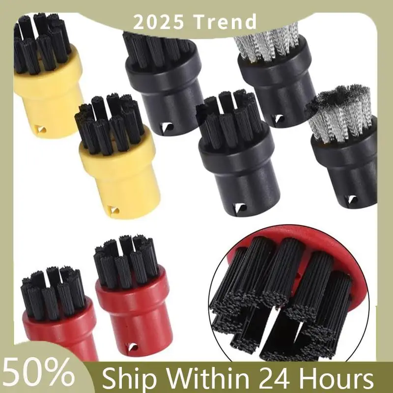 A75X Top 8PCS Ronde Stoomreiniger Borstels Vervanging Forkarcher SC1/SC2/CTK10/SC3/SC4/SC5/SC7 Stoomreiniger Onderdelen
