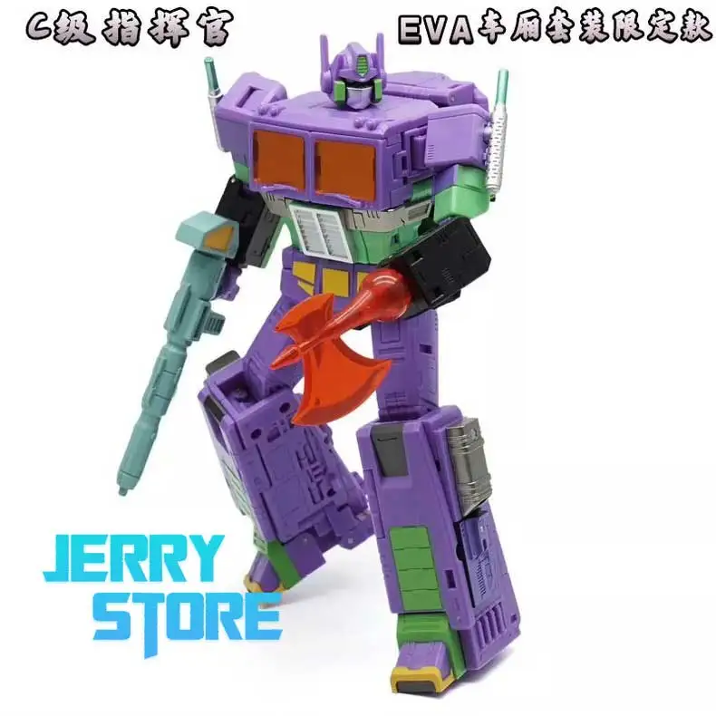 AS SPEELGOED AS-08E AS08E Eva Versie C-niveau Commander Action Figure Model Standbeeld Collectie Transformatie Speelgoed
