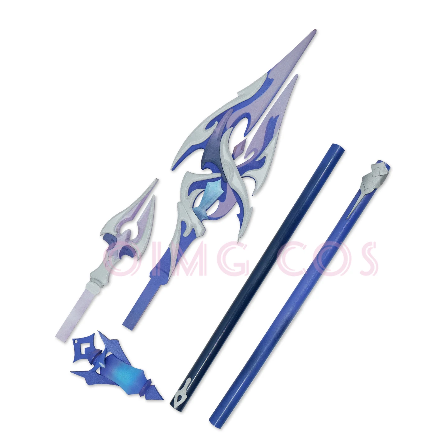 Genshin Impact Flins Puntelli Cosplay Modello Coltello e Spada Halloween
