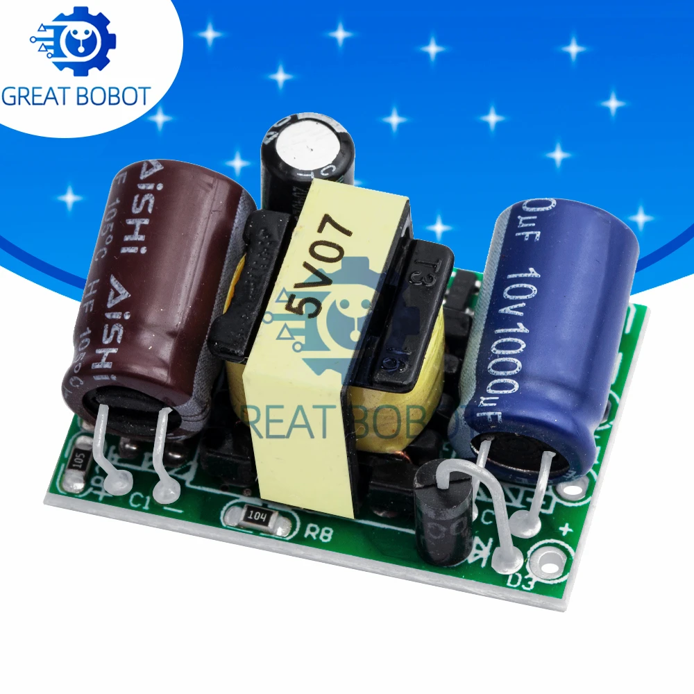 3.5W 700mA Isolated AC-DC Buck Power Module 220V AC to 5V DC Step Down Converter for Arduino
