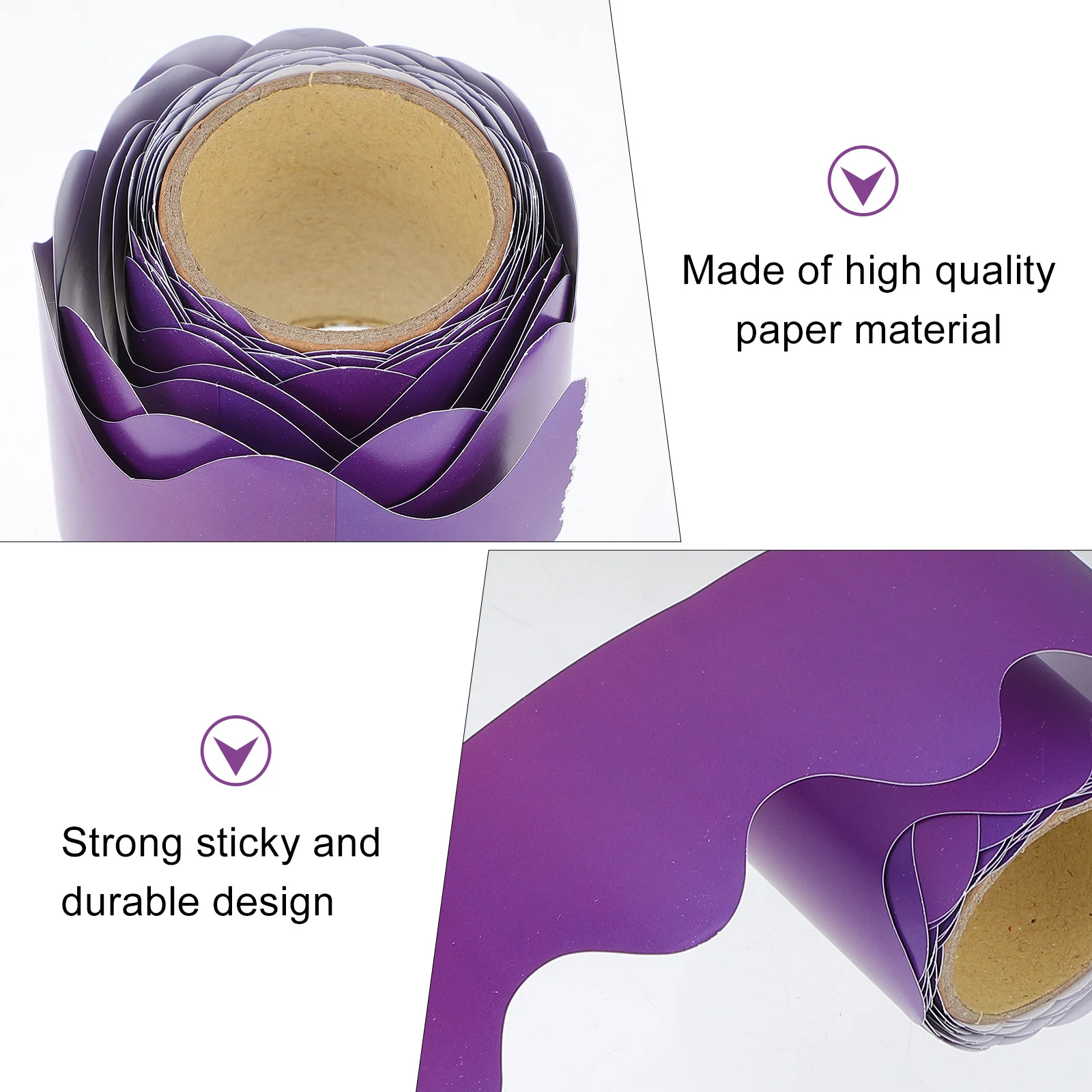 

5M Chalkboard Border Paper Roll Blackboard Trim Waterproof Classroom Decor Bulletin Borders For Walls Doors Windows