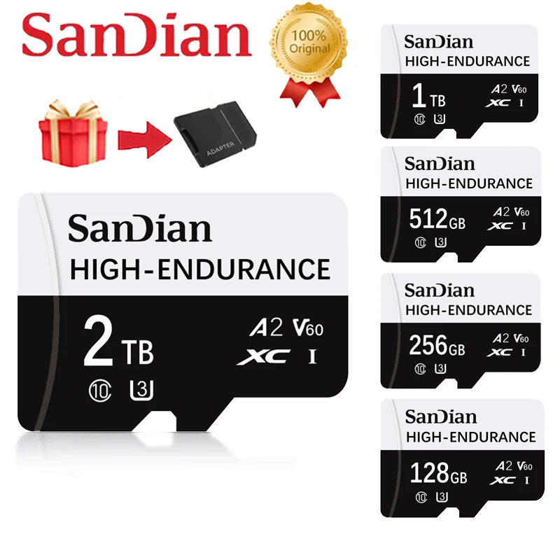 2 ТБ SD карта памяти 1 ТБ 512 ГБ 256 ГБ A2 U3 Micro TF SD карта 128 Гб 64 Гб высокоскоростная MLC TF карта для Nintendo Switch Ps4 Ps5 Game