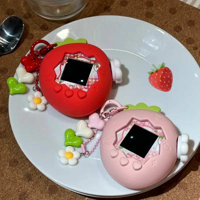 جديد تماغوتشي الجنة الجزرة/الوردي الفراولة موضة حافظة واقية جمع اللعب مكتب ديكور هدية مخصصة في الأوراق المالية #5