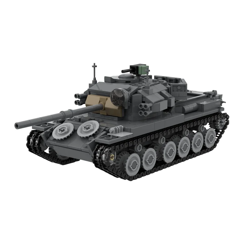 

MOC Centurion mk.5/1 Medium Tank Model Building Blocks World of Tanks Weapons of War Model Bricks DIY Block Assembly Toys