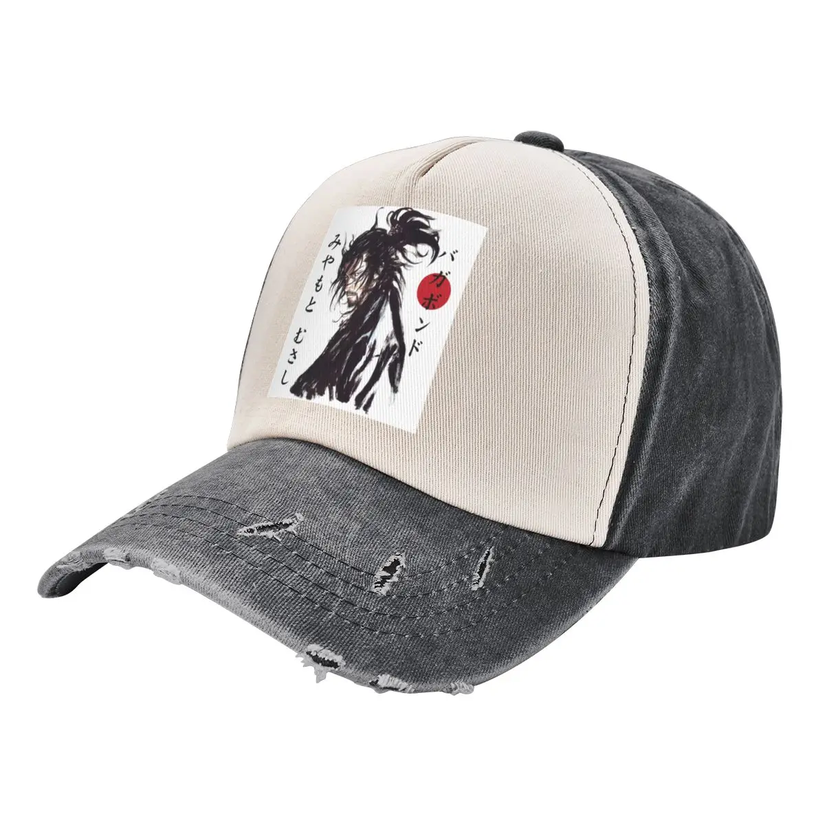 Animal Vagabond Musashi Miyamoto For Sale Cowboy color wash hat Hat Graphic Cool Daily Golf Dicer Hip hop