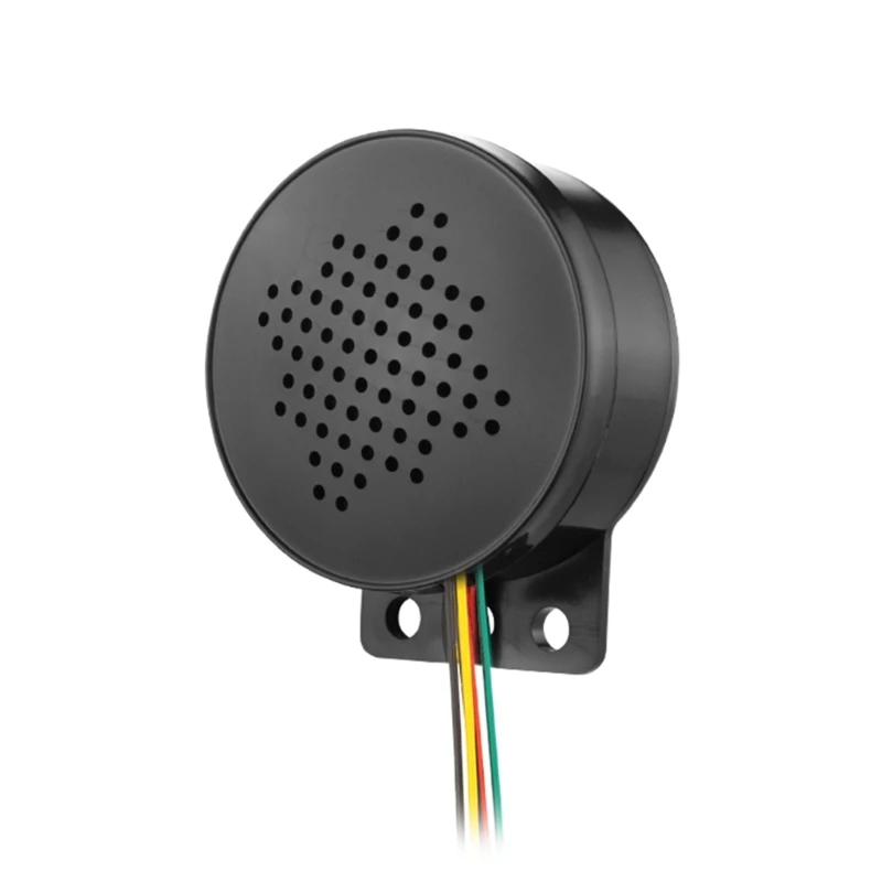 DC6-30V Car Start Voice Industrial TriggerVoice Speaker 4Channel Prompter Sound Alarm Reverse Siren Buzzer Alarm Horn Hot