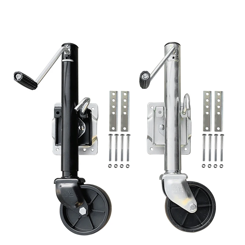 

Marine Boat Trailer Jack with 6-Inch Wheel 1,200 lbs 10 Inches Vertical Capacity 540KG Travel Jockey Wheel Boat RV Accessories