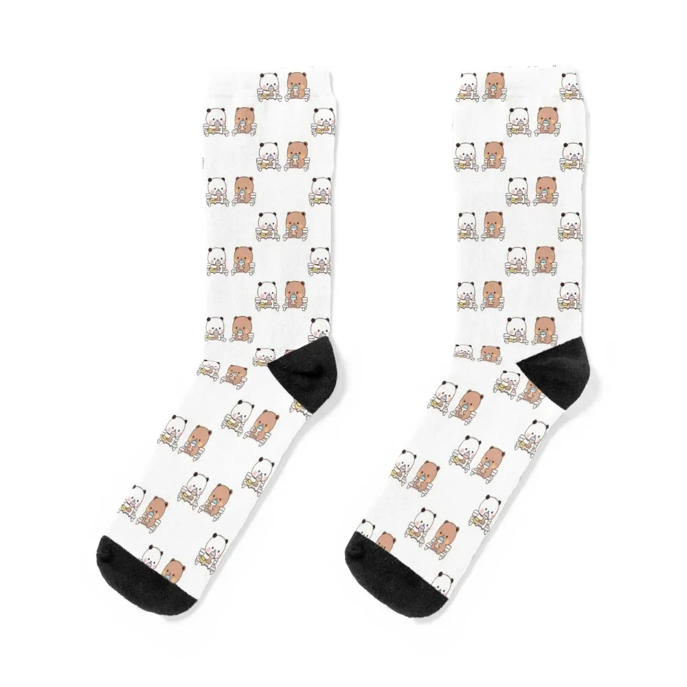 

Bear and Panda Bubu Dudu Balloon Socks designer brand cotton christmas gifts fashionable Men Socks Women's