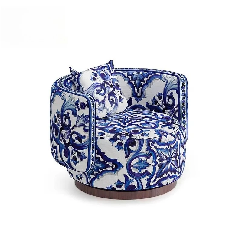 

Solid wood frame luxury armchair for living room furniture modern comfortable living room chair sofa cover