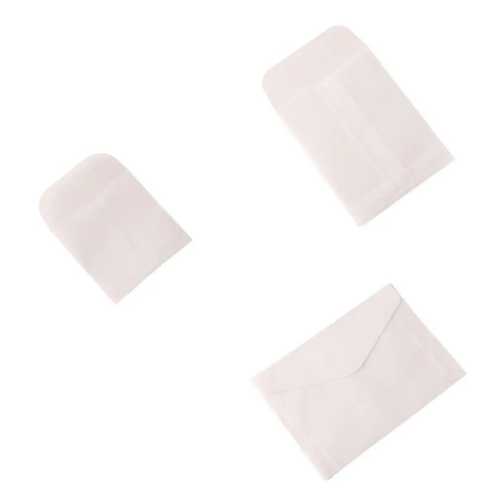 Matte Transparent Envelope Scrub Photo Blessing Thank Envelope Stationery Simple Invitation Card Holder Invitation Letter