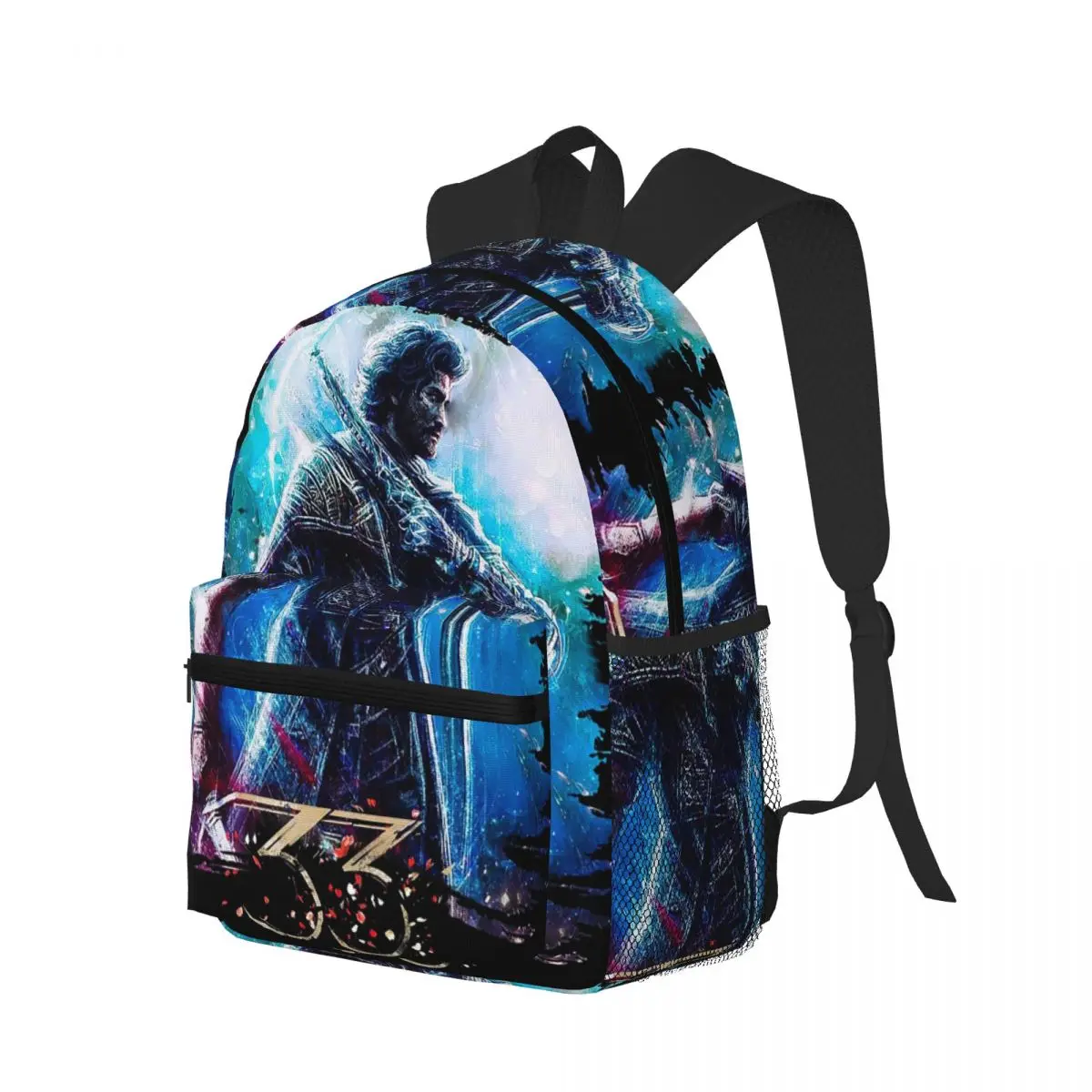 

Obscur Expedition 33 Game Student Backpack School Bag Hiking Travel Daypack for Men Women Bookbag Shoulder Bags