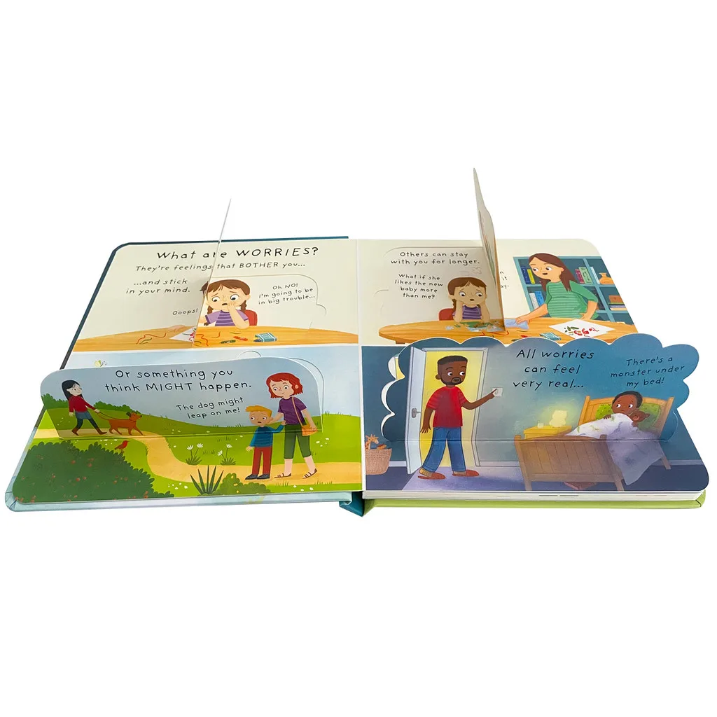 Usborne Pertanyaan dan Jawaban Pertama yang Sangat Penting Mengapa Seringkali Saya Tertegang? Buku Gambar Edukatif 3D untuk Anak-anak, Bacaan Sebelum Tidur