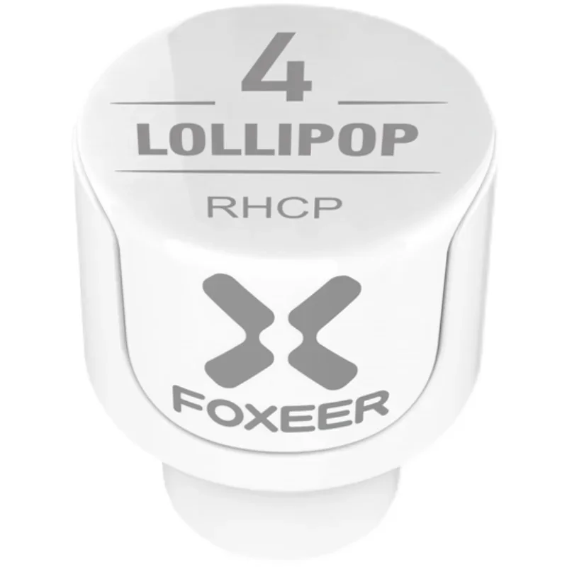 2 sztuki Foxeer Lollipop 4 stuby 5.8G 2.6Dbi Omni FPV antena LHCP RHCP SMA RP-SMA do RC FPV Freestyle gogle DIY części do monitora