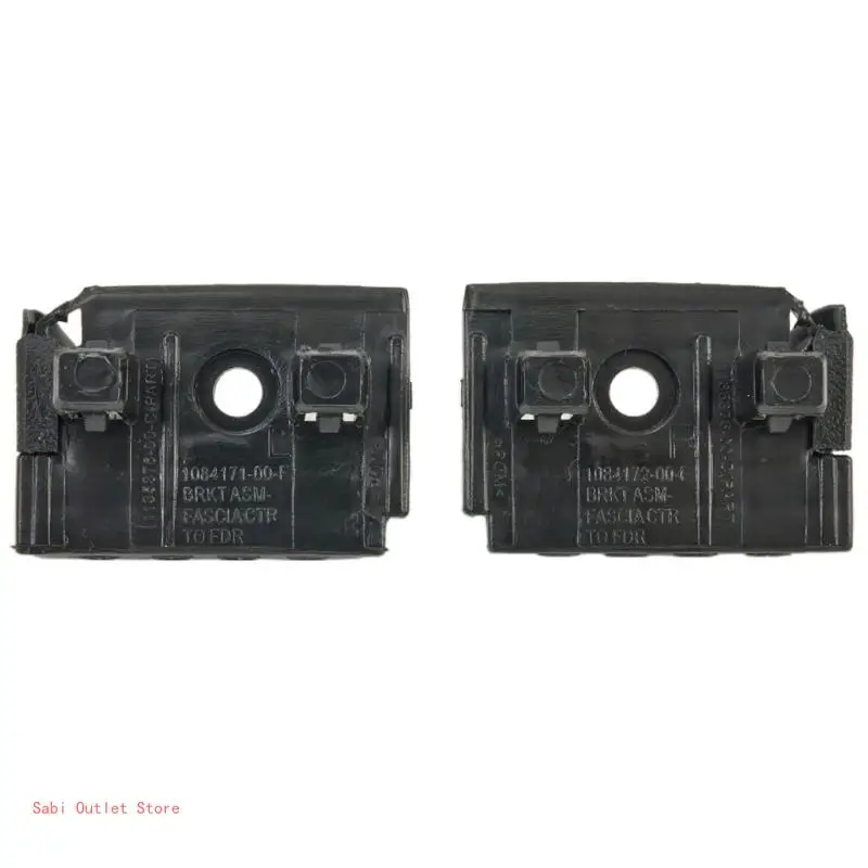 1 Pair Left Right Front Bumper Center Bracket Support Suitable For 1084171-00-F 1084172-00-F Accessories