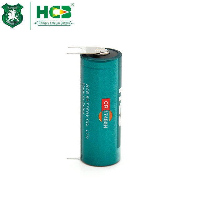 HCB CR17450 3.0V 2400mAh 4/5A Size Long Shelf Life Primary Battery for Smoke Sensor and Smart Water Meter view 5